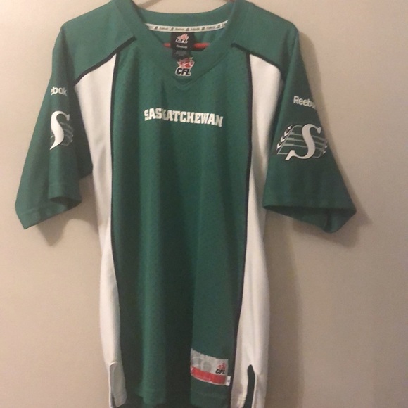 Reebok Vintage Saskatchewan Jersey Size Small CFL - Picture 3 of 13